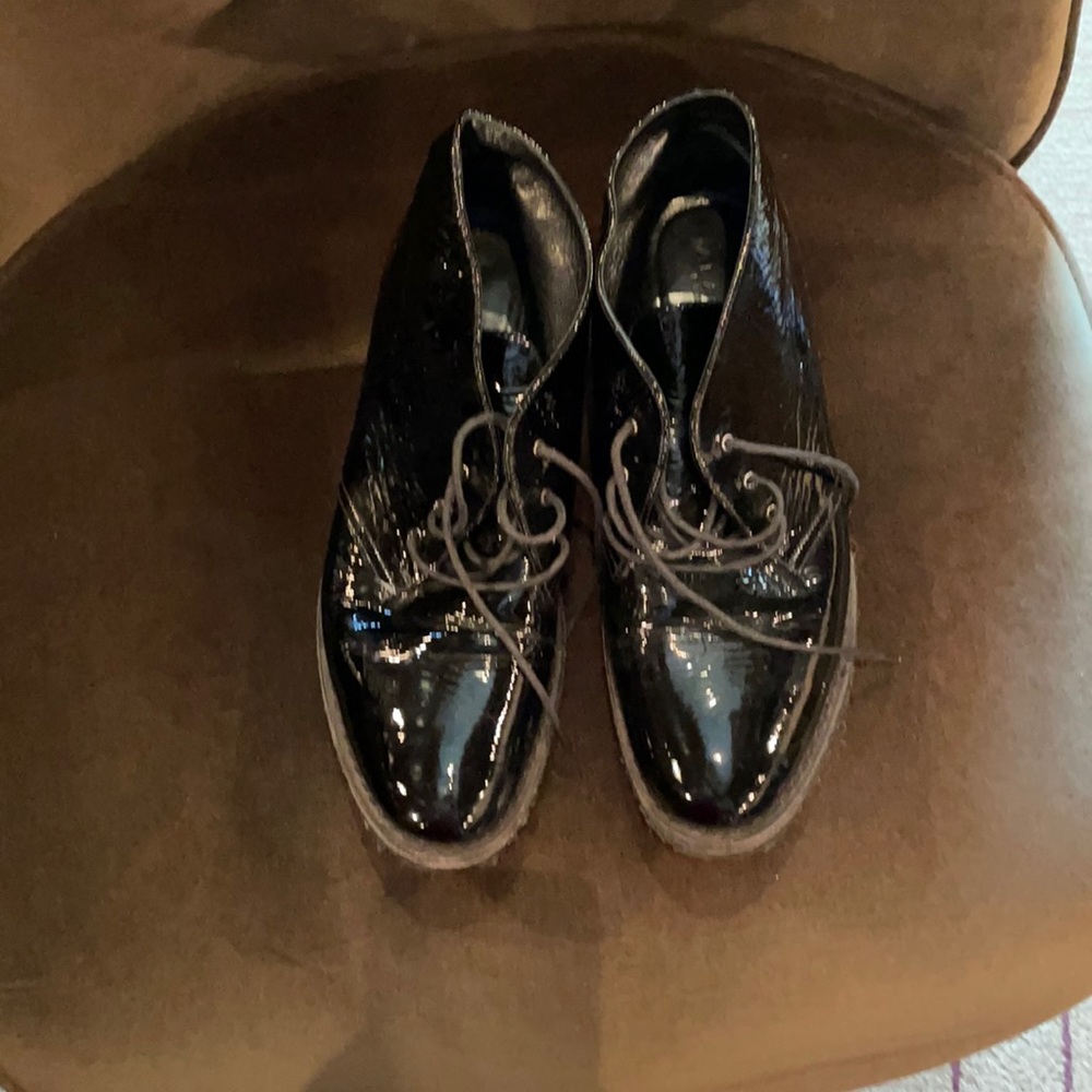 Alaia Patent Leather Desert Boots